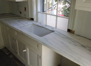 Marble Sink and Kitchen Counter